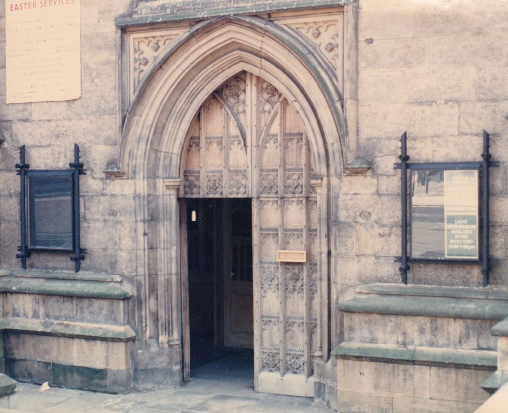 necastle cathedral notice boards