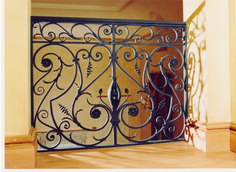 studley royal house minstral gallery ironwork