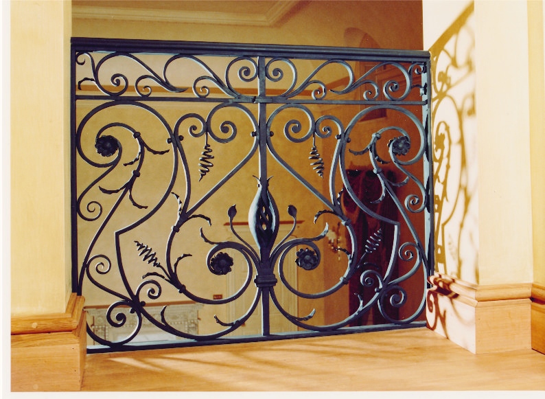 studley royal house minstral gallery ironwork